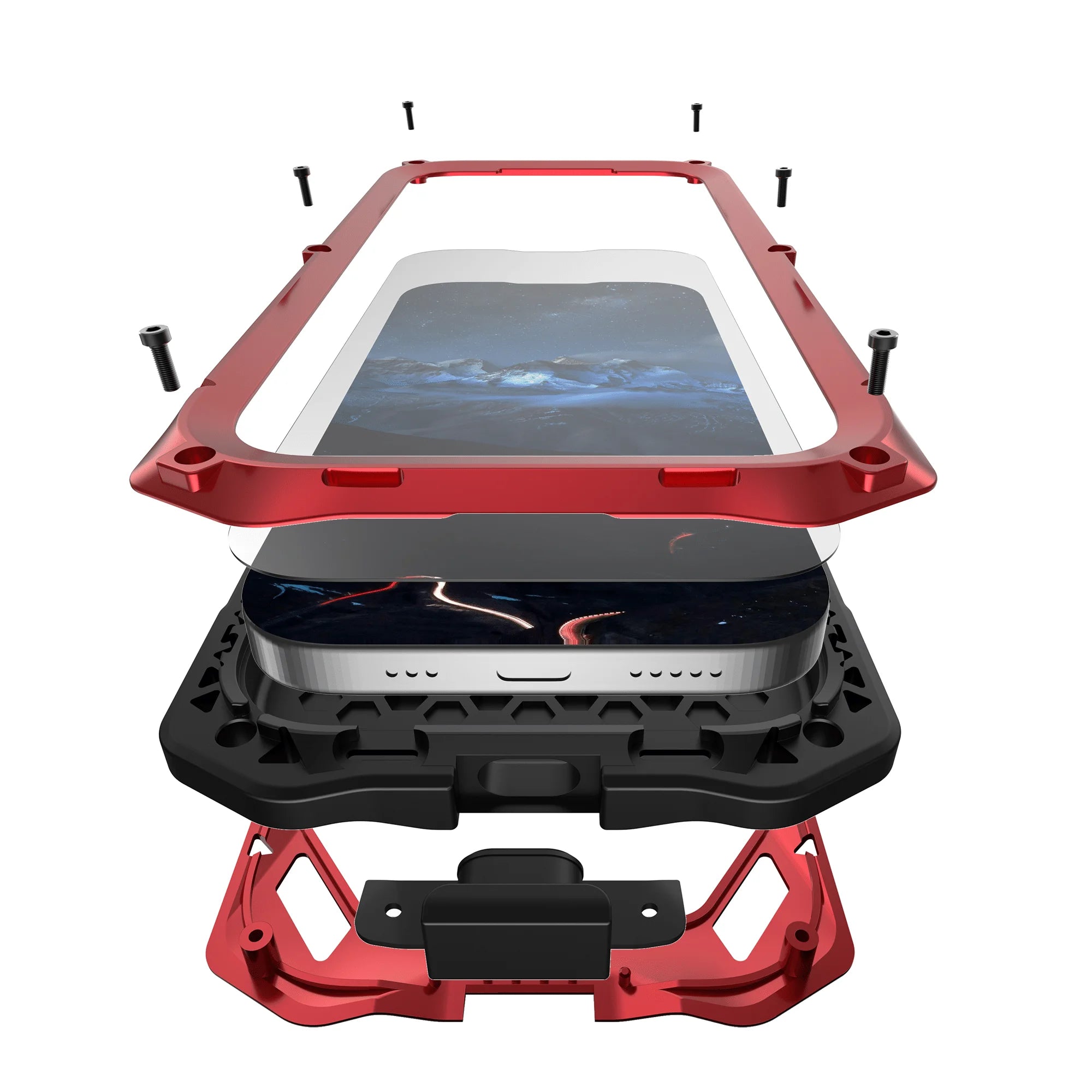 RhinoGuard Vanguard — Google Pixel Metal Case with Built-In Screen Defense — product view 9