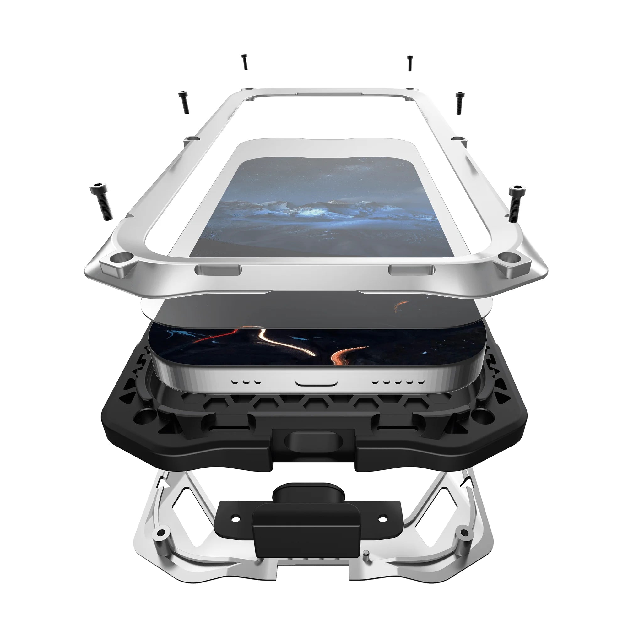 RhinoGuard Vanguard — Google Pixel Metal Case with Built-In Screen Defense — product view 11