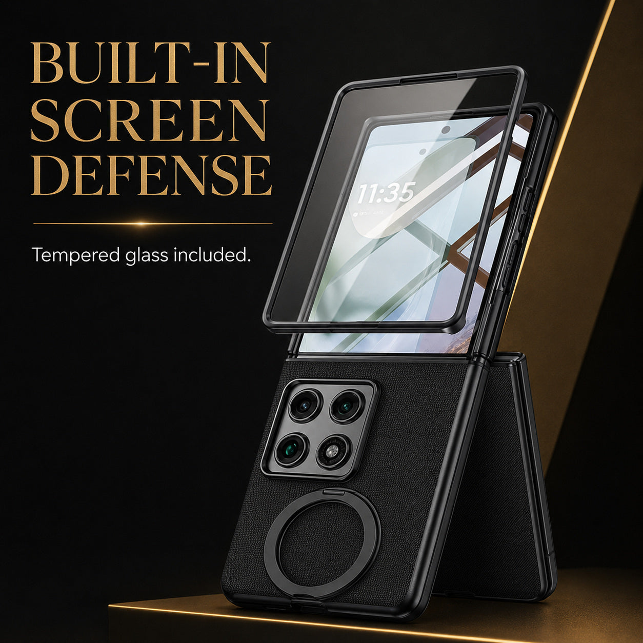 RhinoGuard Vertex — Motorola Razr Fold Phone Case with Screen Defense — product view 5