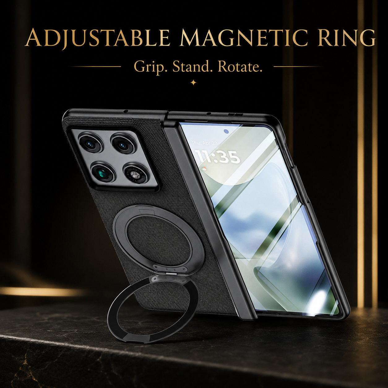 RhinoGuard Vertex — Motorola Razr Fold Phone Case with Screen Defense — product view 3