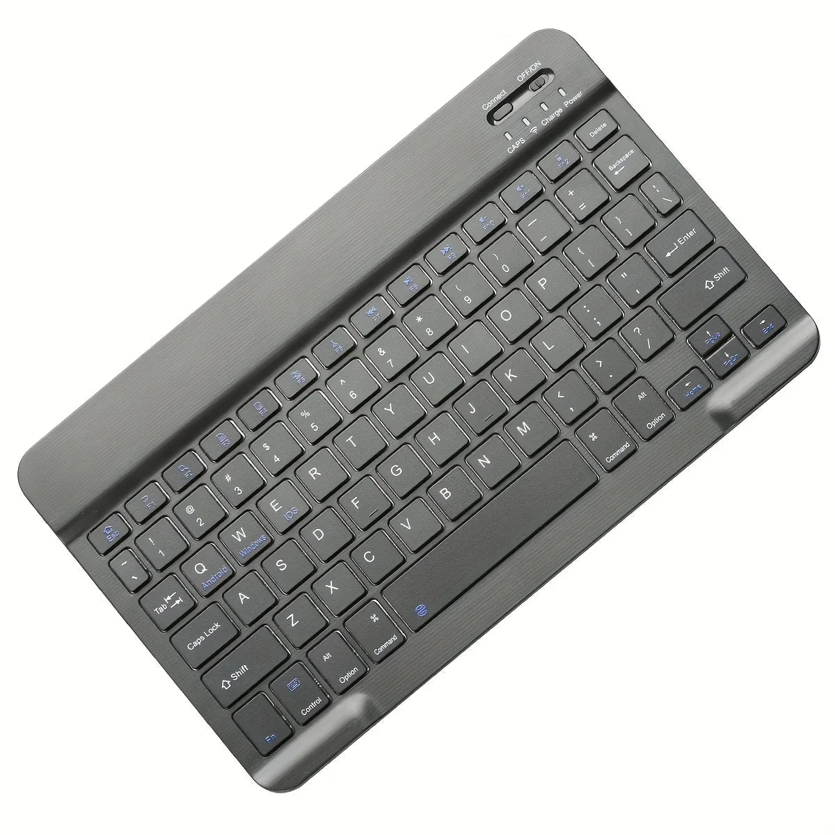 RhinoKeys Color Black English Bluetooth keyboard