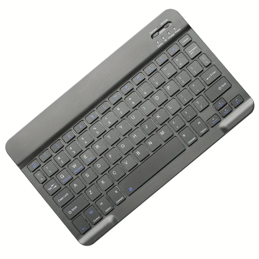 RhinoKeys Color — 10-inch Slim Bluetooth Keyboard with USB-C Charging