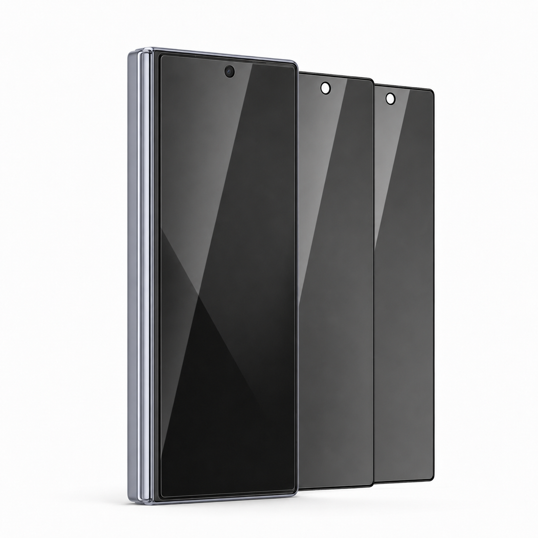 StealthGuard Pro 3-Pack Privacy Glass — Galaxy Z Fold 8 Ultra, Fold 8 & Fold 7