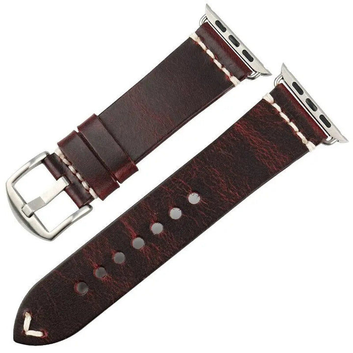 Genuine Premium Leather Band For Apple Watch - Avontic