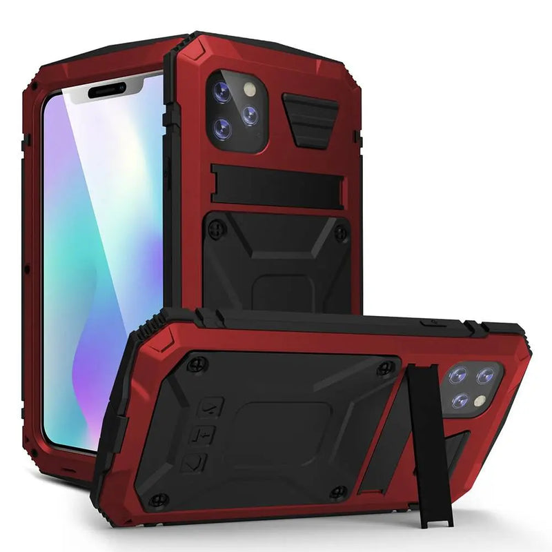iPhone 11 Case 360 Full Military Grade Metal Aluminum Armor - Avontic