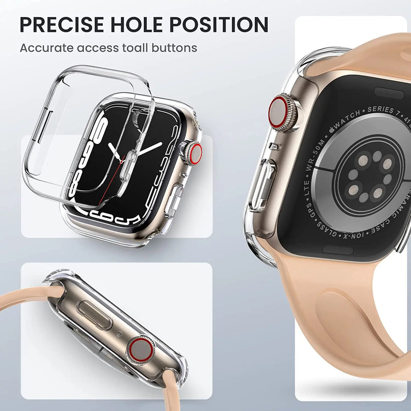 Avontic Transparent Case For Apple Watch Series 8 | Ultra 49mm - Avontic