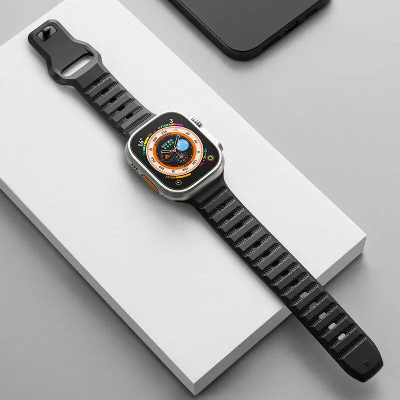 FluorBand The Ultimate Premium Grade Fluororubber Watch Bands for Apple Watch - Pinnacle Luxuries