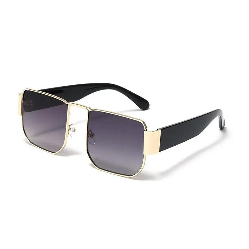 Vintage Square Frame Fly Boy Sunglasses - Avontic