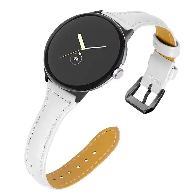 Pinnacle Slim Modern Leather Loop Band For Pixel Watch - Pinnacle Luxuries