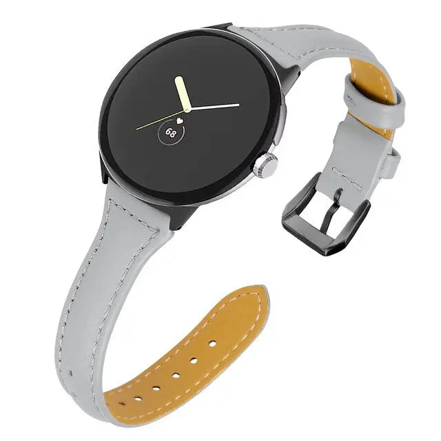 Pinnacle Slim Modern Leather Loop Band For Pixel Watch - Pinnacle Luxuries