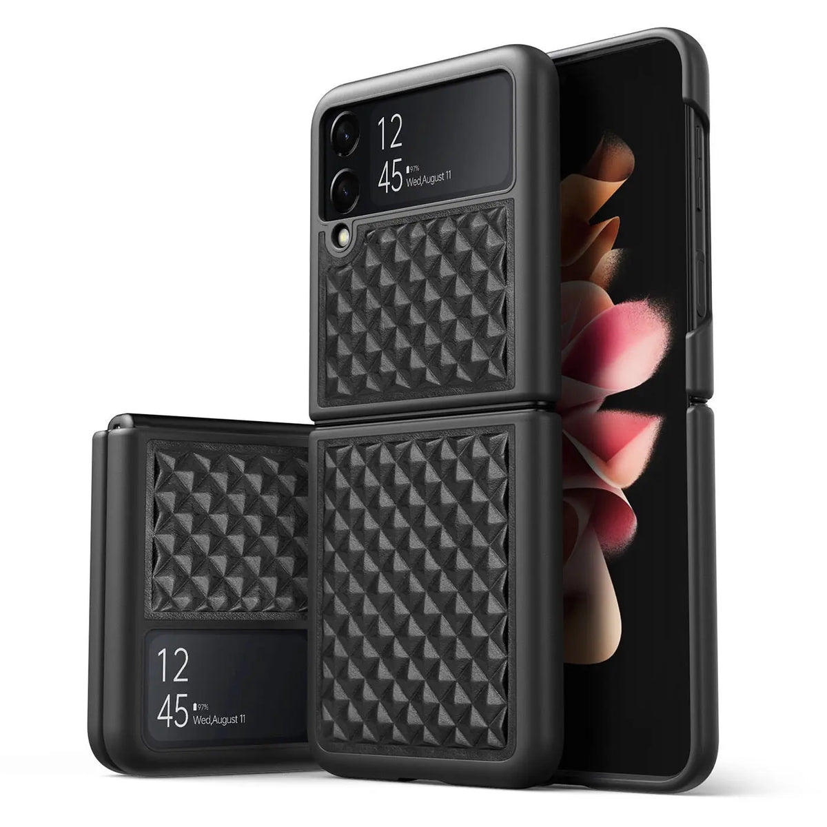 Avontic Premium Genuine Leather Case For Samsung Galaxy Z Flip 3 Flip 4 - Avontic