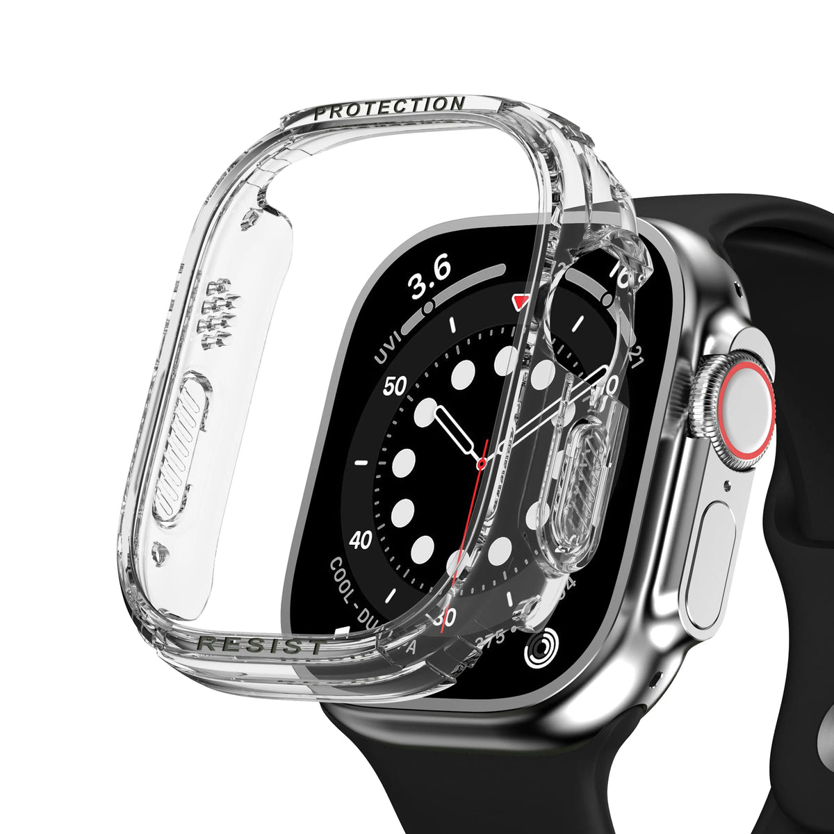 Avontic Transparent Case For Apple Watch Series 8 | Ultra 49mm - Avontic