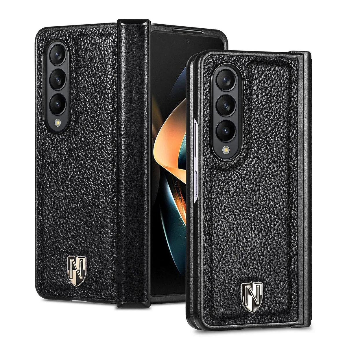 Avontic Genuine Leather Slim Fit Case For Samsung Galaxy Z Fold 4 - Avontic