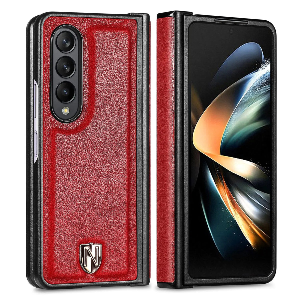 Avontic Genuine Leather Slim Fit Case For Samsung Galaxy Z Fold 4 - Avontic
