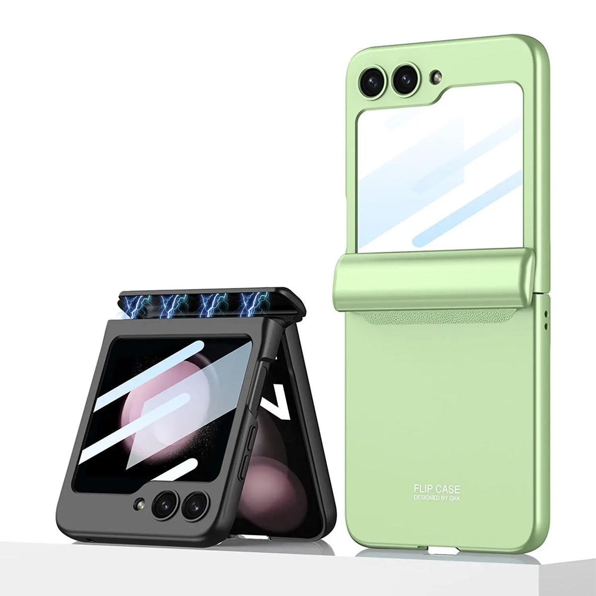 Avontic Magnetic Hinge 360 Degree Protective Case for Samsung Galaxy Z Flip 5 Avontic