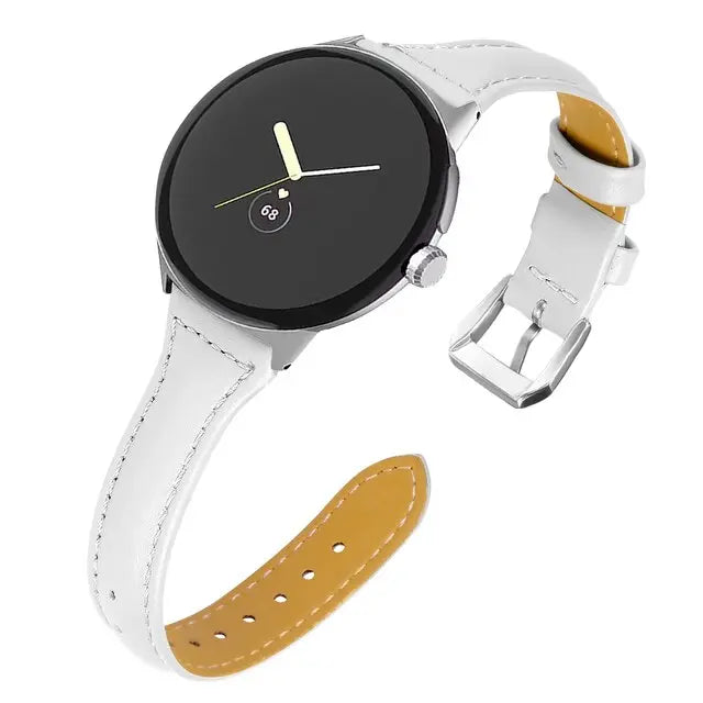 Pinnacle Slim Modern Leather Loop Band For Pixel Watch - Pinnacle Luxuries