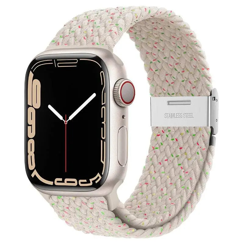 Nylon Braided Loop Band For Apple Watch - Pinnacle Luxuries
