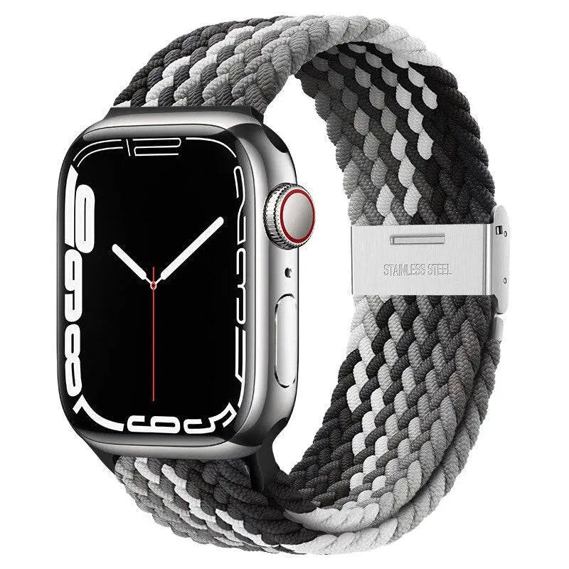 Nylon Braided Loop Band For Apple Watch - Pinnacle Luxuries