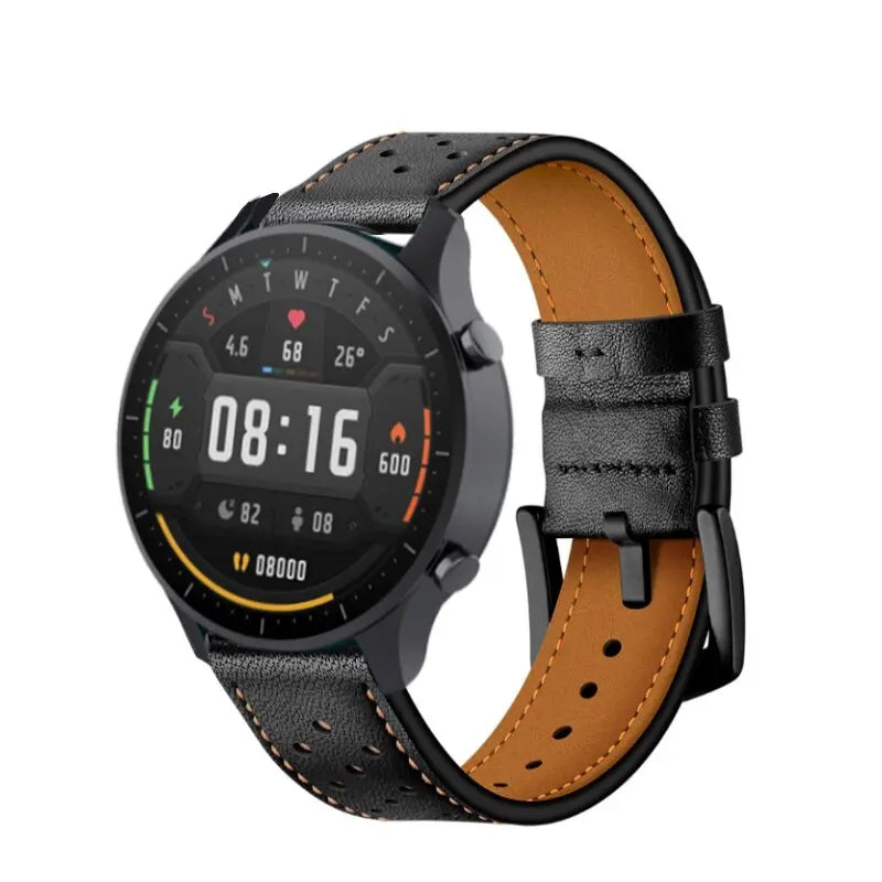 Avontic Premium Genuine Leather Smartwatch Band 20mm 22mm - Avontic