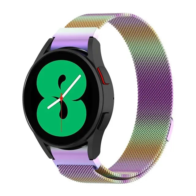 Stainless Steel Mesh Magnetic Loop Band For Samsung Galaxy Watch 4 5 - Pinnacle Luxuries