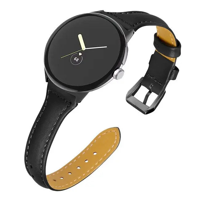 Pinnacle Slim Modern Leather Loop Band For Pixel Watch - Pinnacle Luxuries