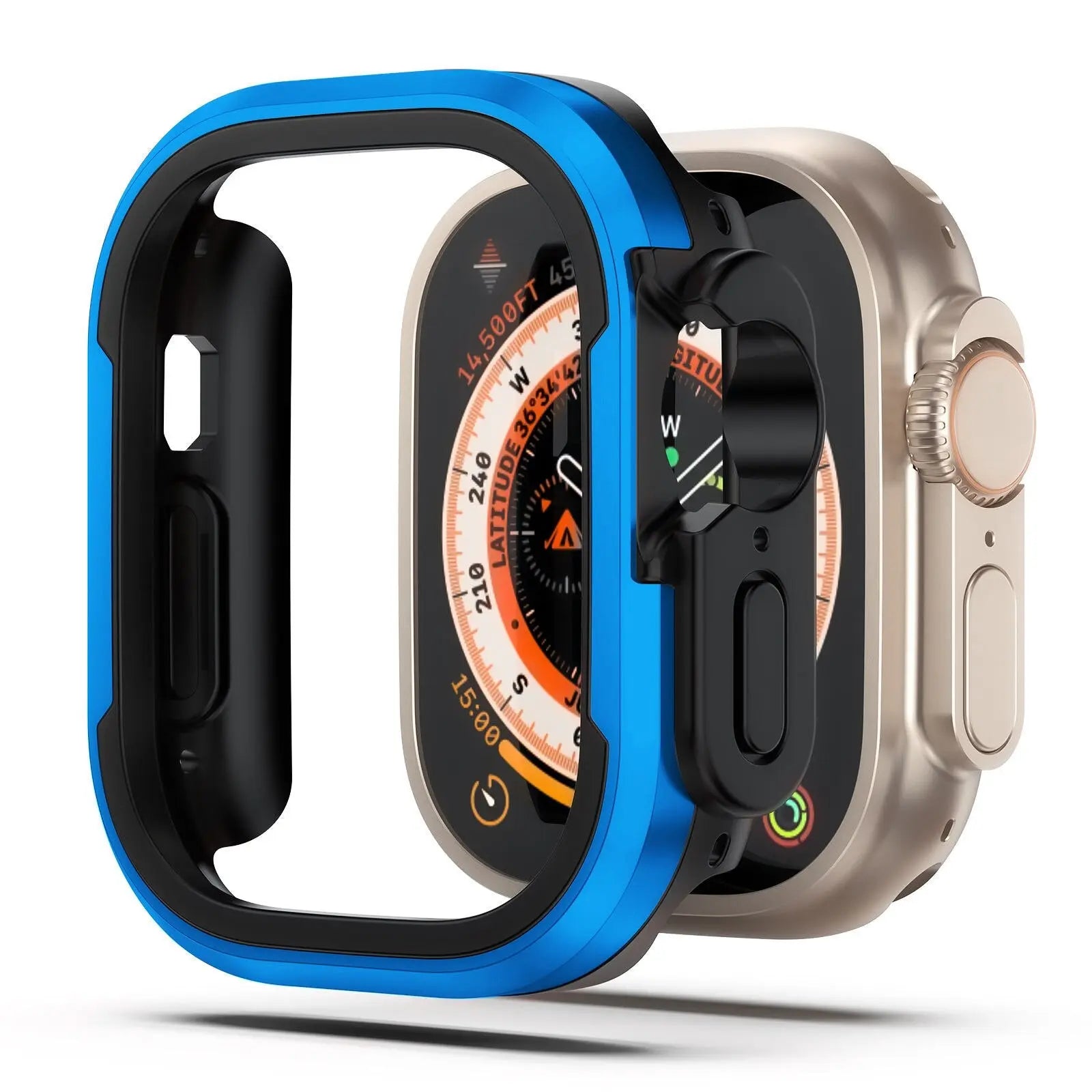 Premium Aluminum Alloy Case Bumper For Apple Watch - Pinnacle Luxuries