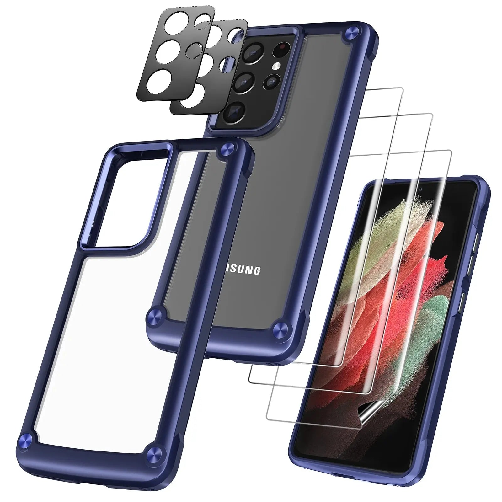 Pinnacle 6-in-1 Case Protection For Samsung Galaxy - Pinnacle Luxuries