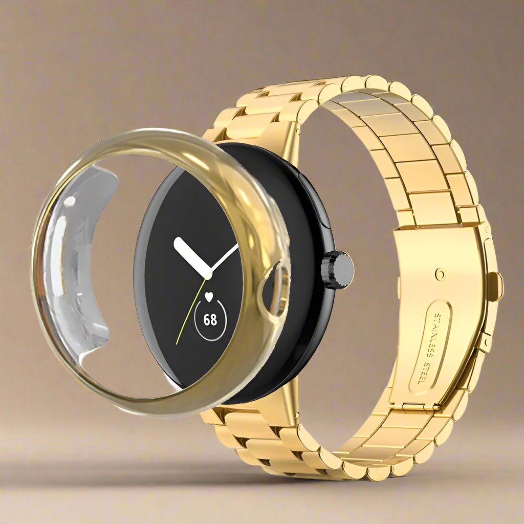 Pinnacle Premium Stainless Steel Band And Case For Google Pixel Watch - Pinnacle Luxuries