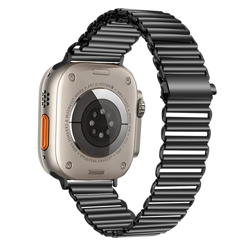 SteelPeak The Ultimate Steel Apple Watch Band with a Rugged Style - Avontic