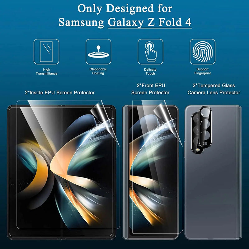 Avontic Premium Screen Camera Lens Protectors For Samsung Galaxy Z Fold Flip 3/4 - Avontic