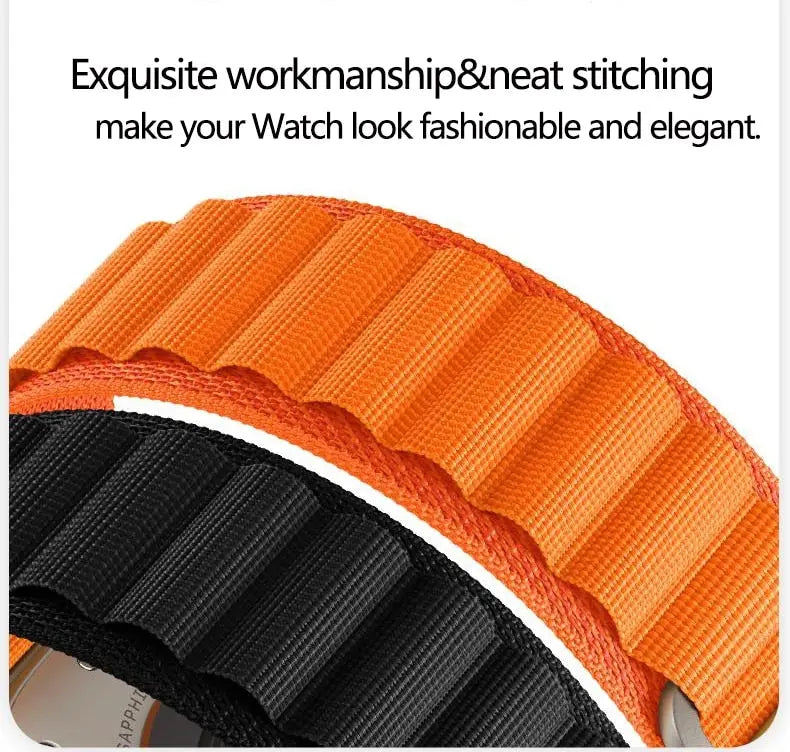 Alpine Loop Strap For Samsung Galaxy Watch 5 Pro 45mm No Gaps Bracelet Correa For Samsung Galaxy 5 4 40mm 44mm/4 Classic 42 46mm - Pinnacle Luxuries