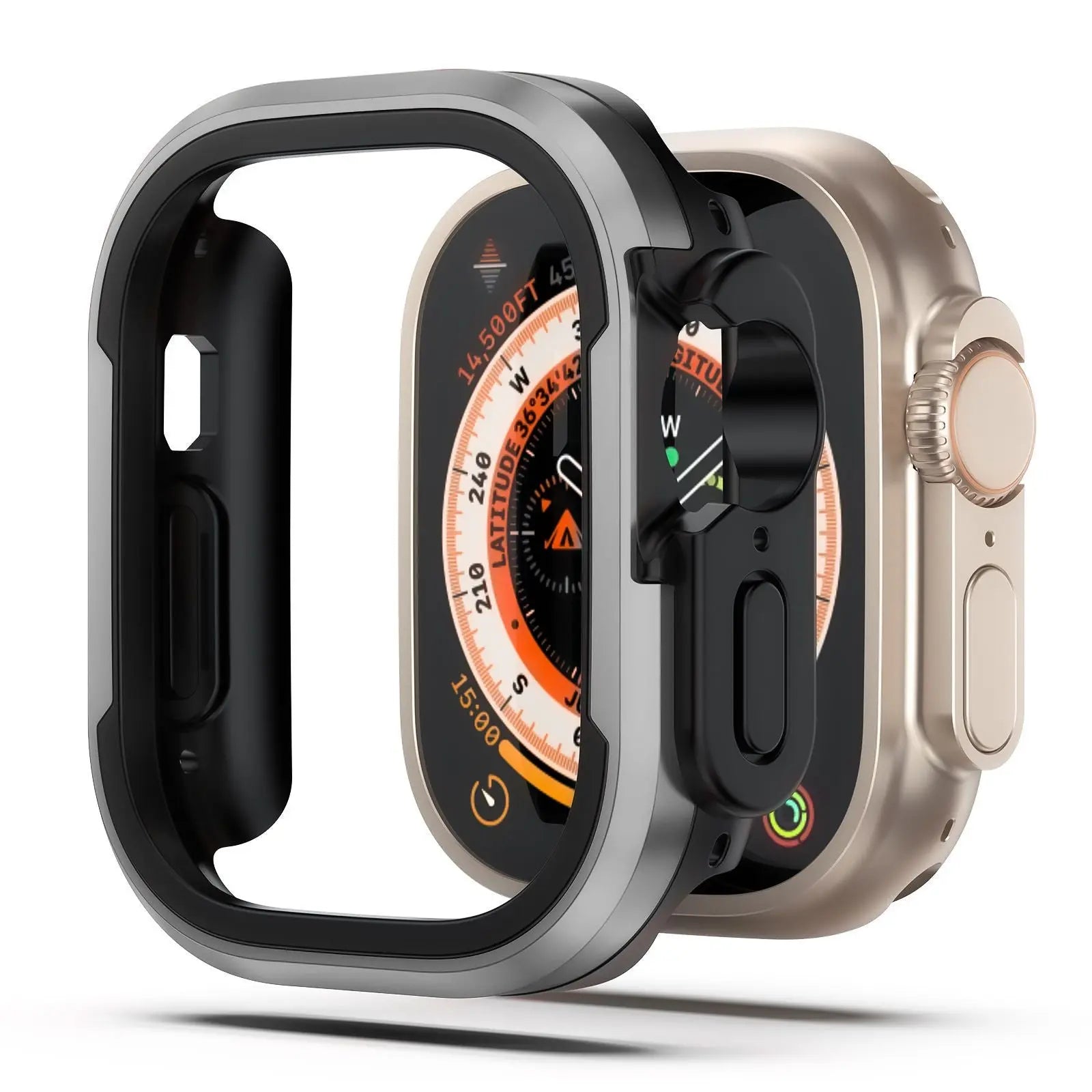 Premium Aluminum Alloy Case Bumper For Apple Watch - Pinnacle Luxuries