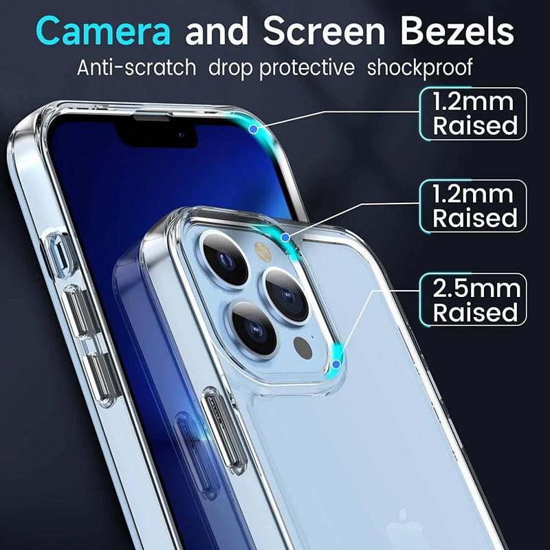 360 Avontic Built In Tempered Glass Case For iPhone 14 Pro Max - Avontic