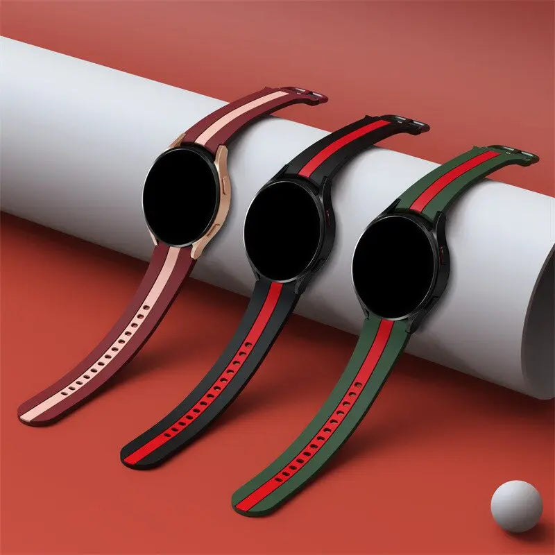 Pinnacle Premium Silicone Band For Samsung Galaxy Watch 4 / Watch 5 - Pinnacle Luxuries