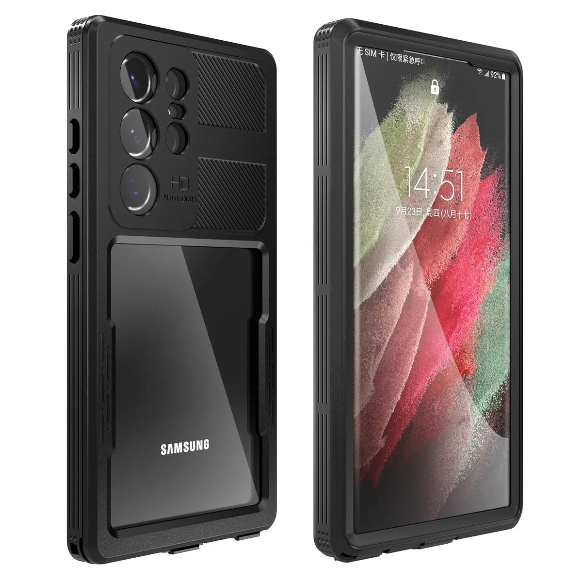 GuardianX: Ultimate Waterproof Lens Protection Phone Case For Samsung Galaxy S23 Ultra - Avontic