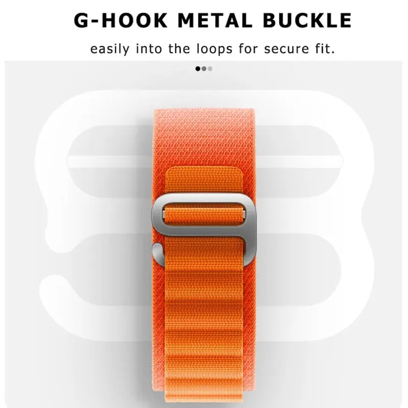 Alpine Loop Strap For Samsung Galaxy Watch 5 Pro 45mm No Gaps Bracelet Correa For Samsung Galaxy 5 4 40mm 44mm/4 Classic 42 46mm - Pinnacle Luxuries