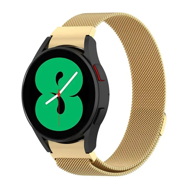 Stainless Steel Mesh Magnetic Loop Band For Samsung Galaxy Watch 4 5 - Pinnacle Luxuries