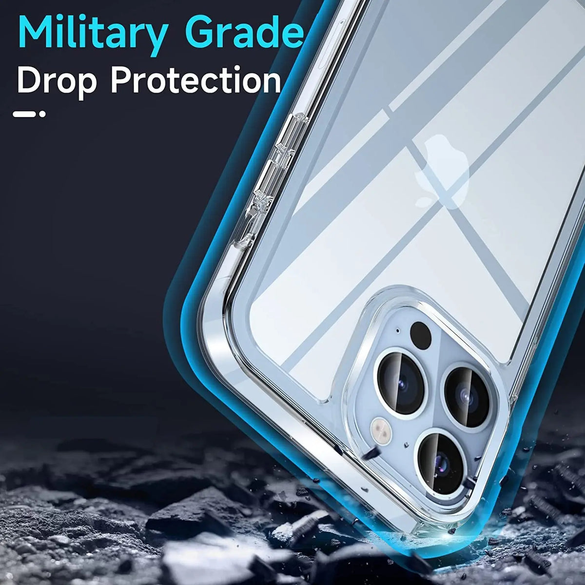 360 Avontic Built In Tempered Glass Case For iPhone 14 Pro Max - Avontic