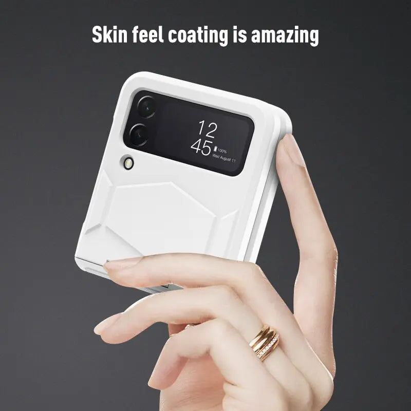 Pinnacle Cobra Metal Hinge Case For Samsung Galaxy Z Flip 4 - Pinnacle Luxuries