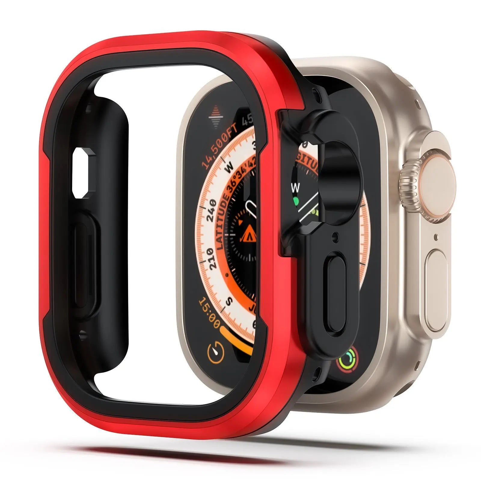 Premium Aluminum Alloy Case Bumper For Apple Watch - Pinnacle Luxuries