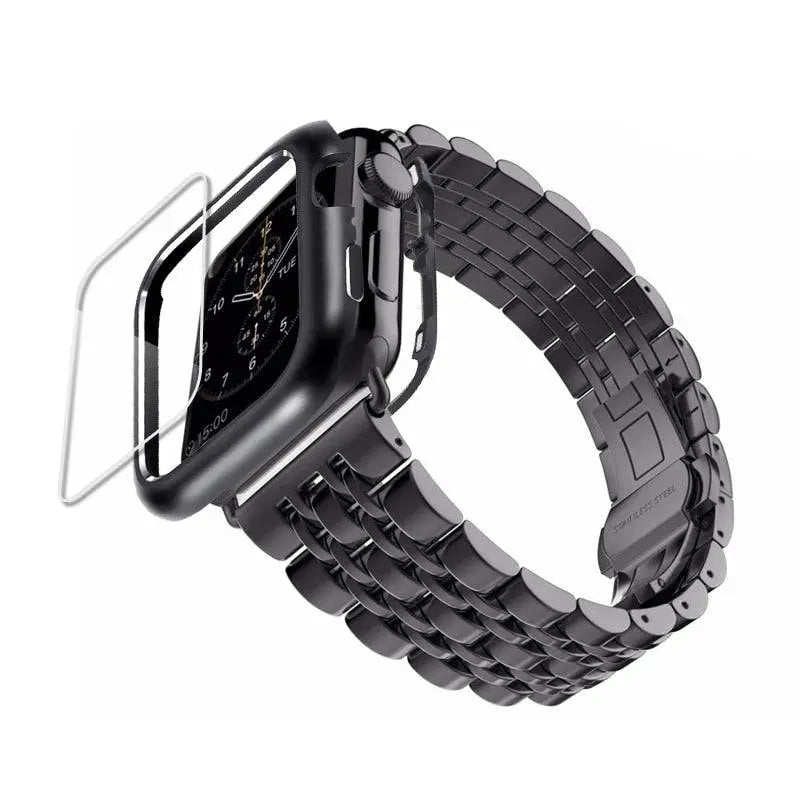 Ultimate Stainless Steel Apple Watch Band Case - Avontic
