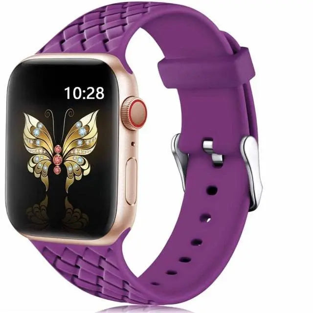Apple Watch Series 5 Custom Woven Watch Band - Avontic