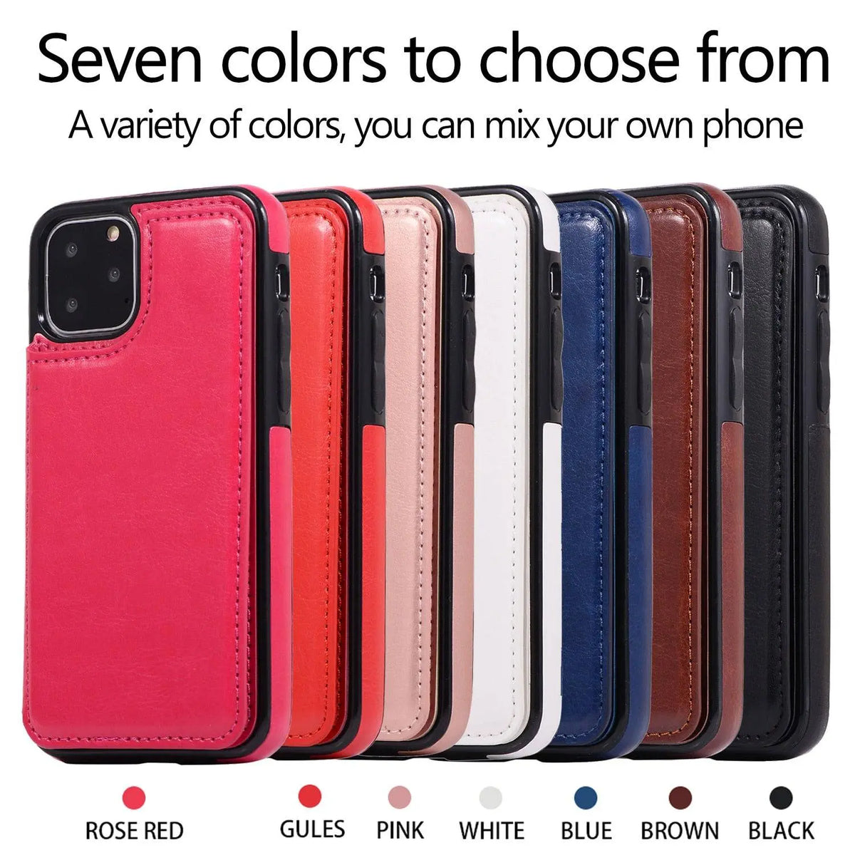 Avontic Custom Leather Case For Apple iPhone 11 - Avontic