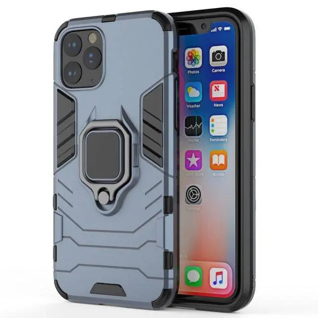 iPhone 11/11 Pro/11 Pro Max Ring Magnetic Protection Case - Pinnacle Luxuries