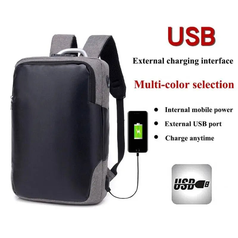 Professional Slim Laptop Backpack Travel Bag - Pinnacle Luxuries