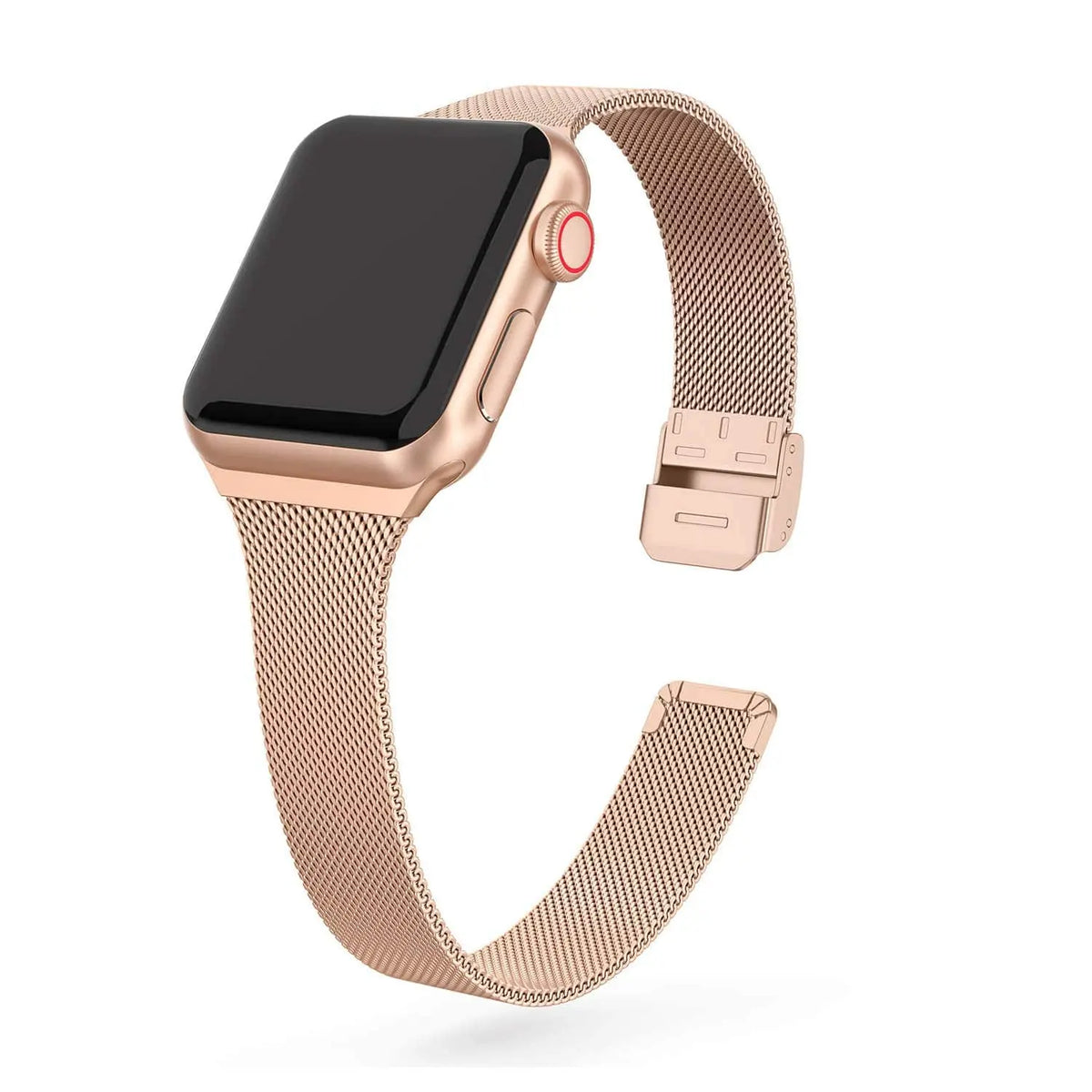 Premium Thin Stainless Steel Mesh Band For Apple Watch - Avontic