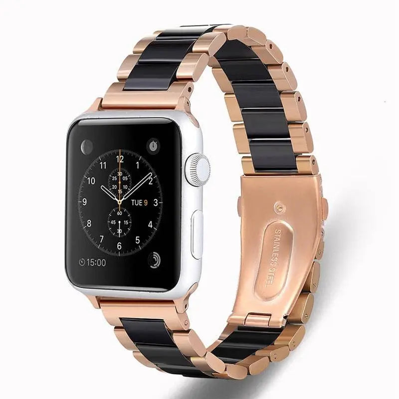 Custom Premium Grade Stainless Steel Apple Watch Band - Avontic