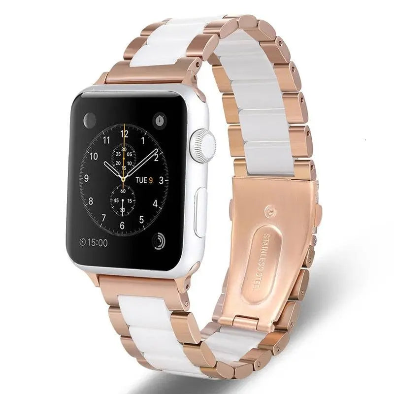 Custom Premium Grade Stainless Steel Apple Watch Band - Avontic