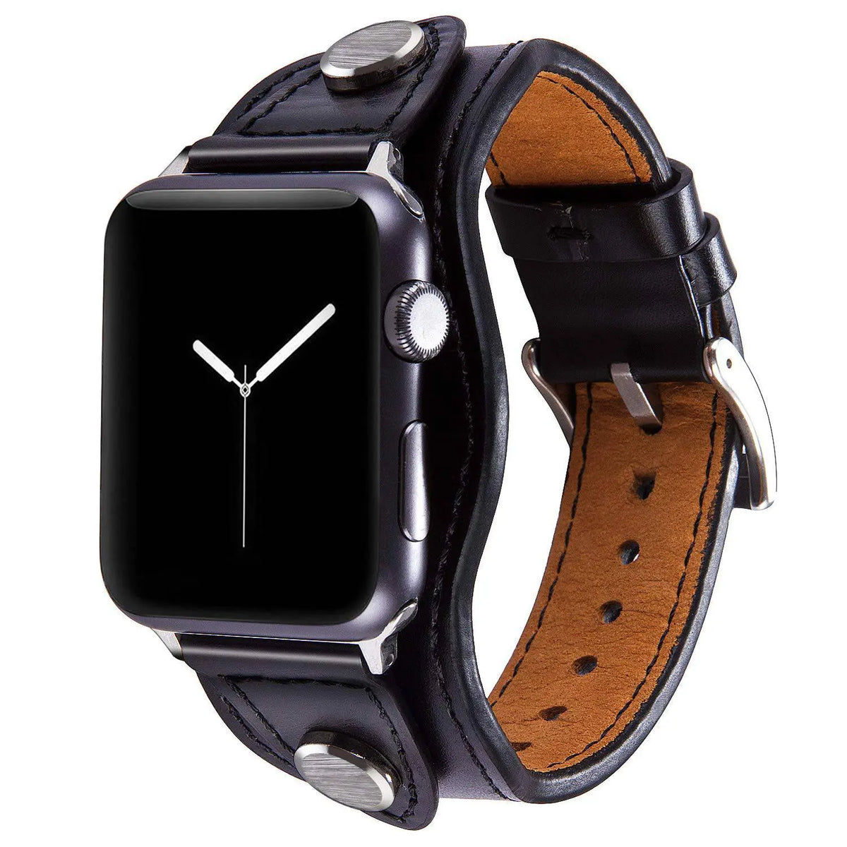 Premium Custom Genuine Cowhide Leather Apple Watch Band - Avontic
