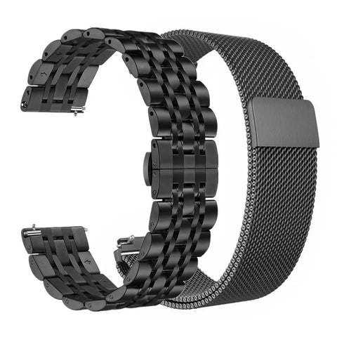 Avontic Premium Stainless Steel Smartwatch Bands For Samsung Galaxy Watch 4 5 6